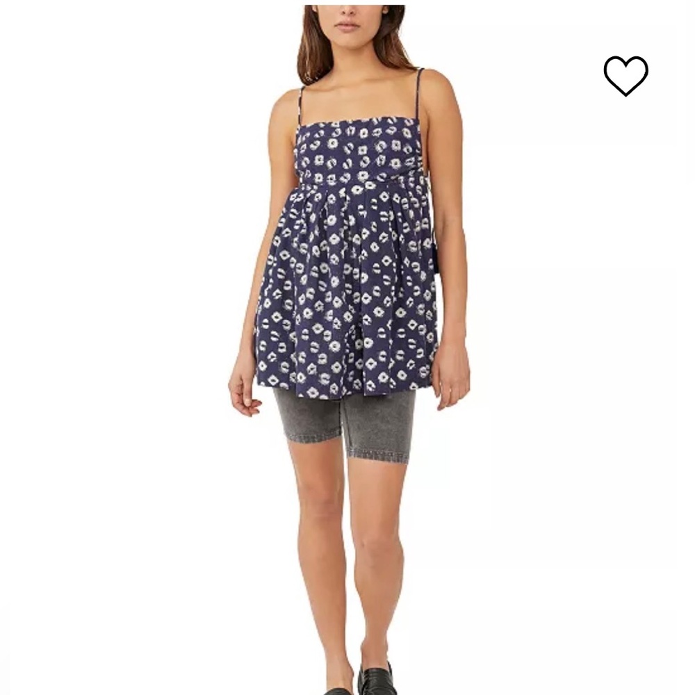 Free People Tunic Top || Cotton || Sleeveless